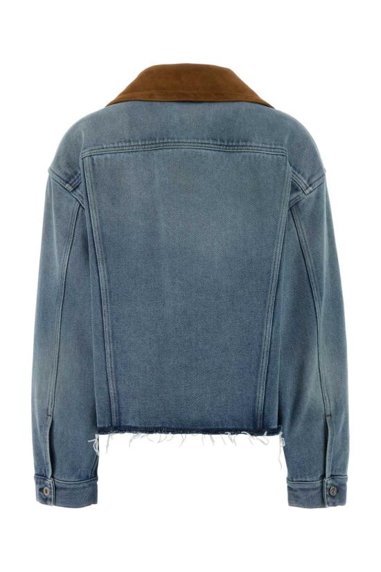 26FW 미우미우 데님 자켓 GWB313SOOO196Y F0013 BLUE - MIU MIU