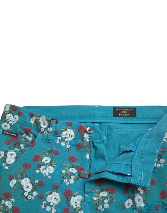  돌체앤가바나 스트레이트 팬츠 PAN75047 BLUE - DOLCE & GABBANA