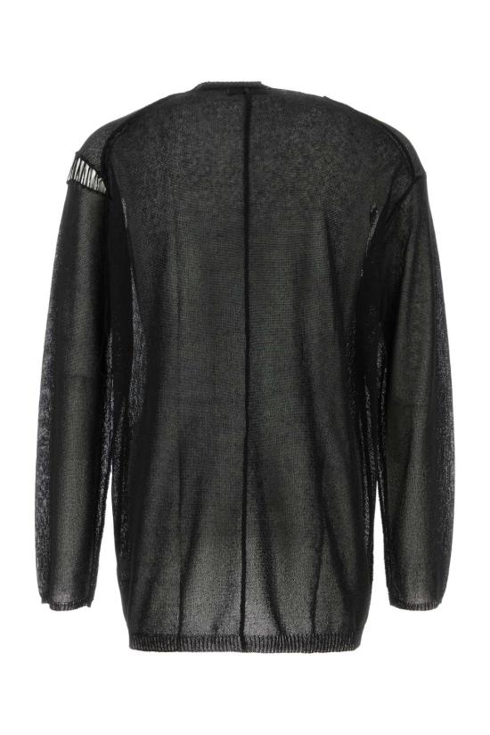 26SS 요지 야마모토 스웨터 HKK17988 1 BLACK - YOHJI YAMAMOTO