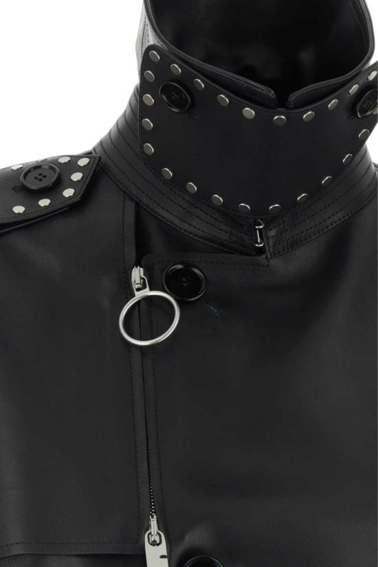  버버리 트렌치 코트 8099330 A1189 BLACK - BURBERRY