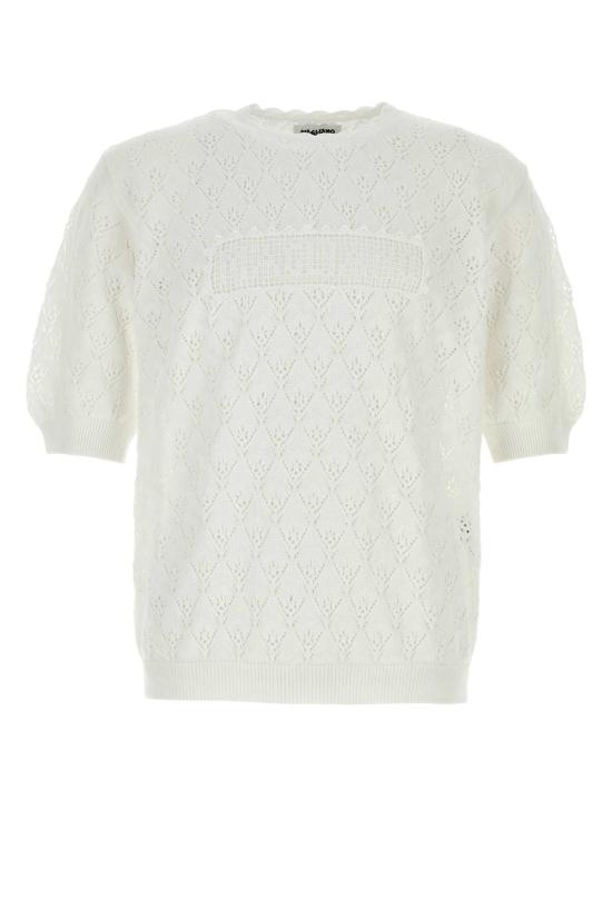 26SS 마리아노 스웨터 MGSS26TT01180 6051 WHITE