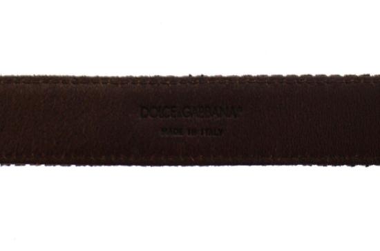  돌체앤가바나 가죽 벨트 GSB10298 BROWN - DOLCE & GABBANA