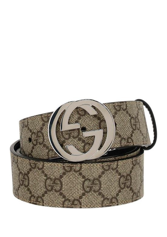 26FW 구찌 리버시블 GG 슈프림 벨트 473030KGDHN 9769 BEIGE - GUCCI