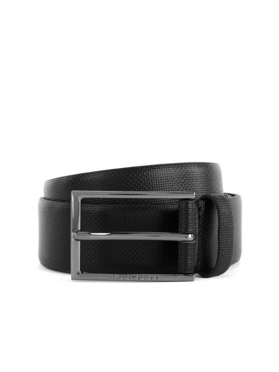 26SS 휴고보스 가죽 벨트 50262032001 BLACK - HUGO BOSS