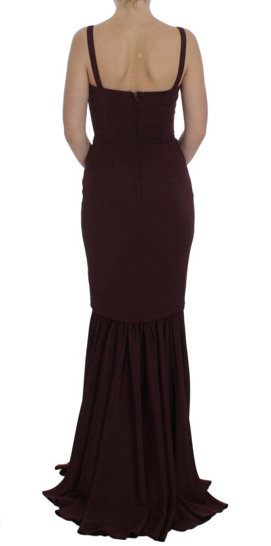  돌체앤가바나 롱 원피스 NOC10163 BURGUNDY - DOLCE & GABBANA