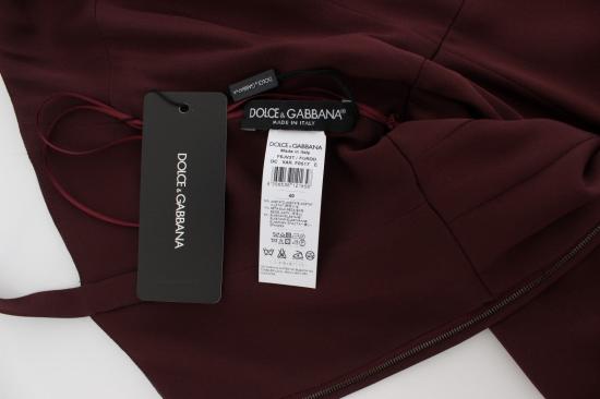  돌체앤가바나 롱 원피스 NOC10163 BURGUNDY - DOLCE & GABBANA