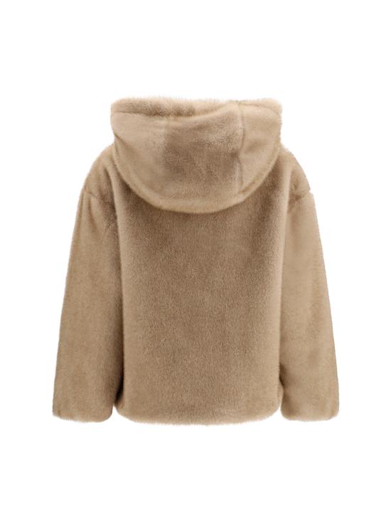 26FW 에르노 멜란지 얼터너티브 밍크 퍼 보머 자켓 GI000318D12739 1985 BEIGE - HERNO