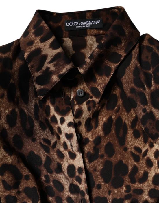  돌체앤가바나 블라우스 JKT41388 BROWN - DOLCE & GABBANA