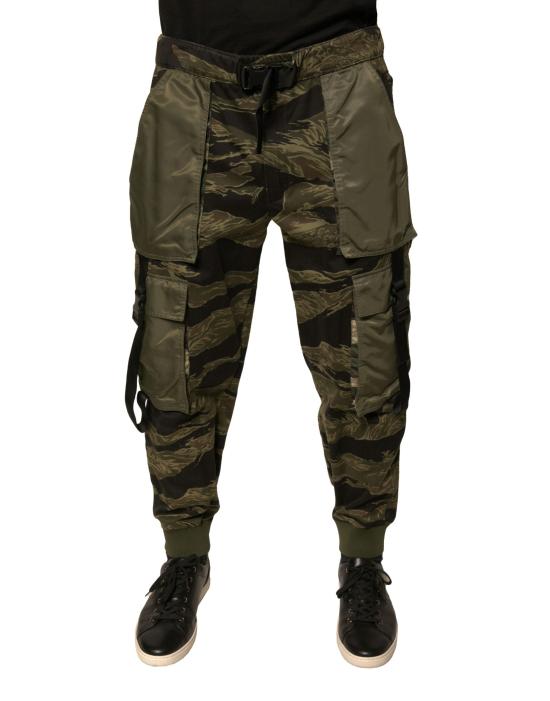  돌체앤가바나 카고 팬츠 PAN75694 GREEN