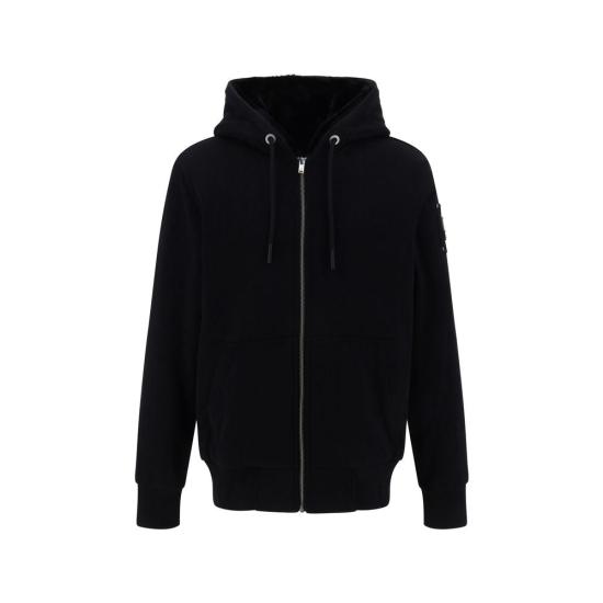 26FW 무스너클 후드 티셔츠 MOM32MS600292BB BLACK