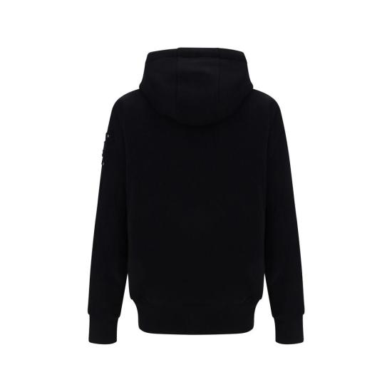 26FW 무스너클 후드 티셔츠 MOM32MS600292BB BLACK - MOOSE KNUCKLES