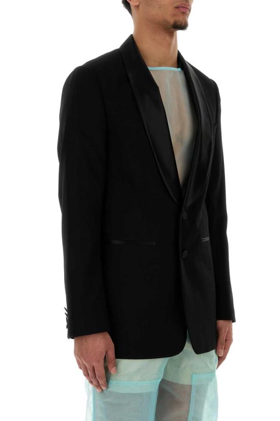  드리스 반 노튼 수트 자켓 2510204231063 900 BLACK - DRIES VAN NOTEN