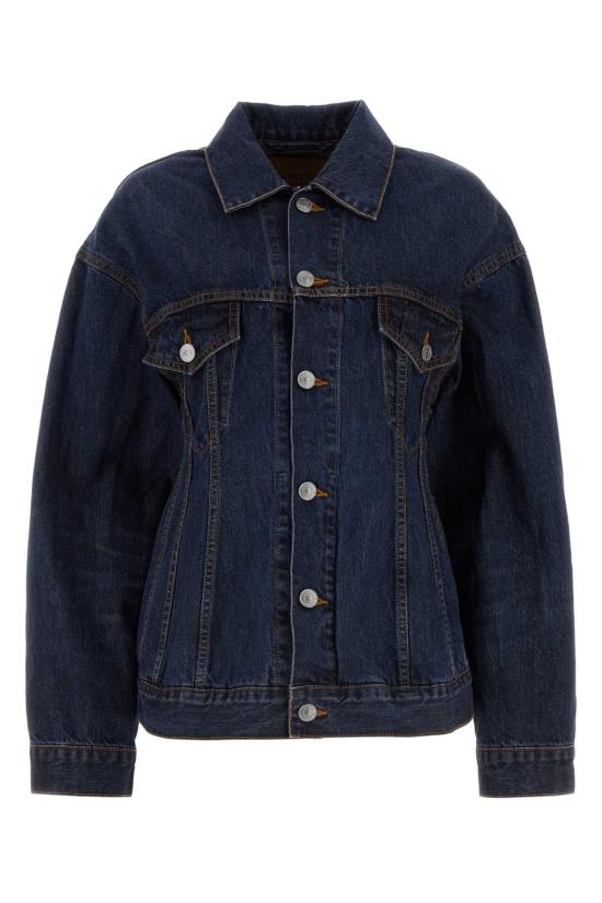  발렌시아가 데님 자켓 773776TOW58 4673 NAVY