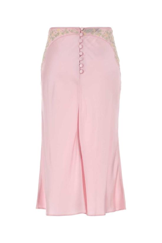  프라다 롱 스커트 P182YRSOOO16X7 F0028 PINK - PRADA