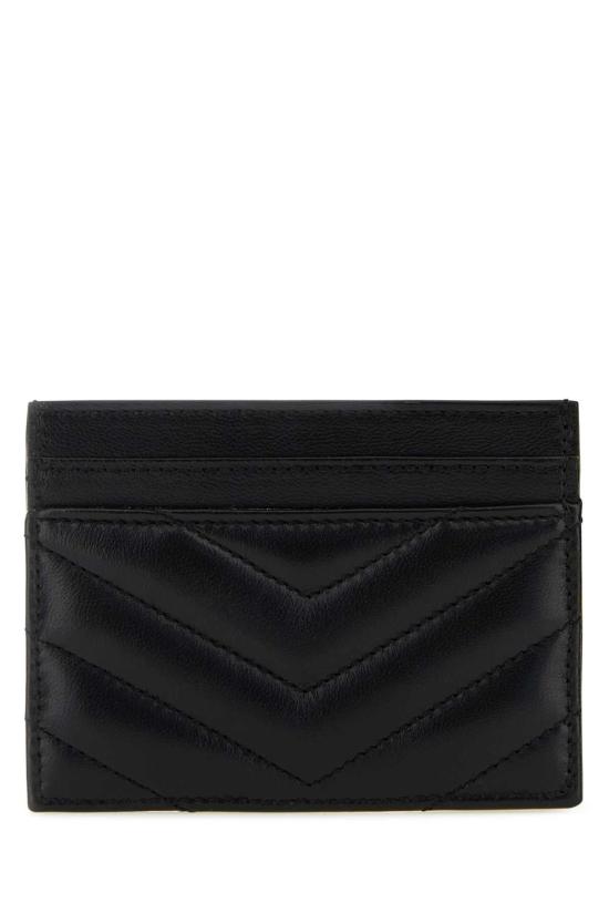  생로랑 카산드라 마틀라세 카드 케이스 423291AAA44 1000 BLACK - SAINT LAURENT