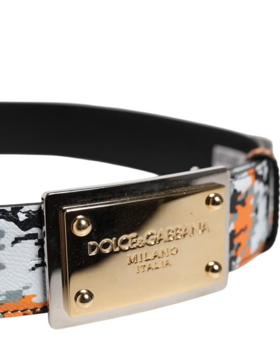  돌체앤가바나 가죽 벨트 BEL9485 MULTICOLOR - DOLCE & GABBANA