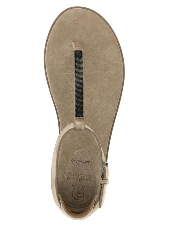 26SS 브루넬로 쿠치넬리 샌들 BR337863BM BEIGE - BRUNELLO CUCINELLI