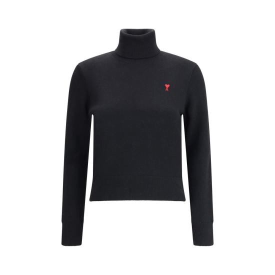 26FW 아미 터틀넥 AMFKS827001009BB BLACK