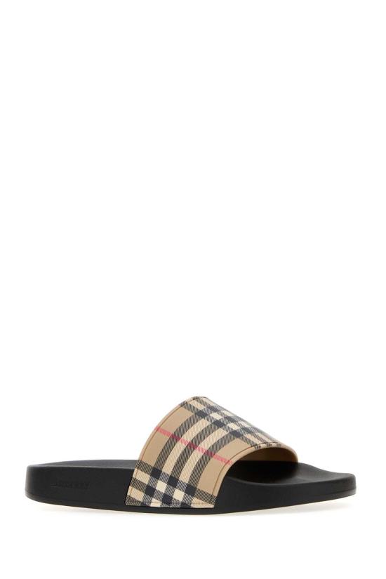 26FW 버버리 뮬/슬리퍼 8129969 A7028 ARCHIVEBEIGEIPCHK - BURBERRY