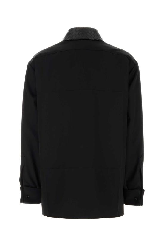 26FW 보테가베네타 셔츠 A002QUV6DB0 1010 BLACK - BOTTEGA VENETA
