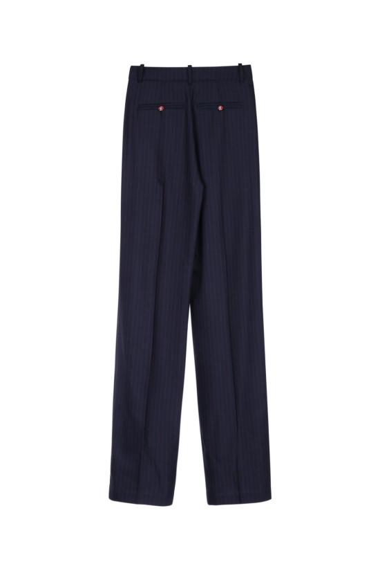 26FW 엘리자베타프랜치 스트레이트 팬츠 PA17666E2 FO9 NAVY - ELISABETTA FRANCHI