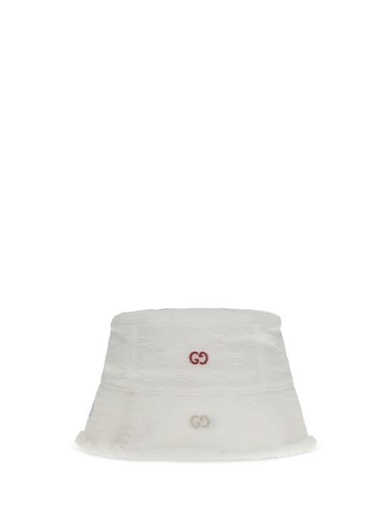 26SS 구찌 버킷햇 8600053HBH7 9000 WHITE - GUCCI