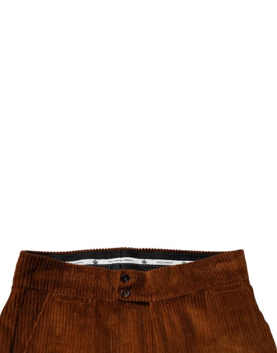  돌체앤가바나 스트레이트 팬츠 PAN75156 BROWN - DOLCE & GABBANA