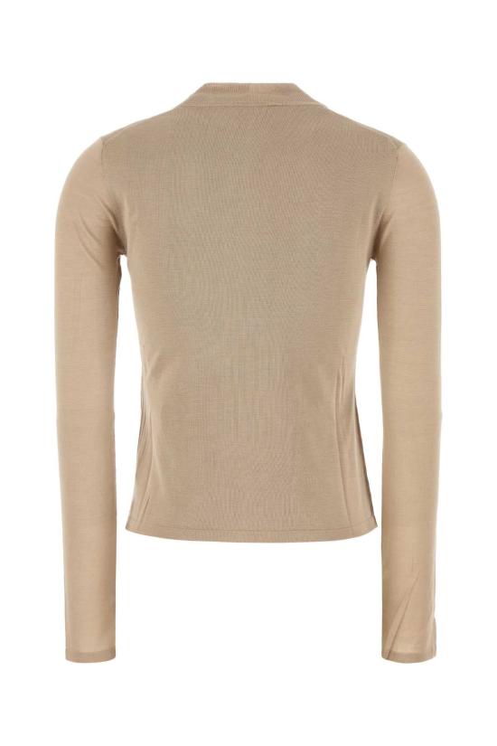 25FW 막스마라 FALESIA 팔레시아 실크 스웨터 2521366039600 006 BEIGE - MAX MARA