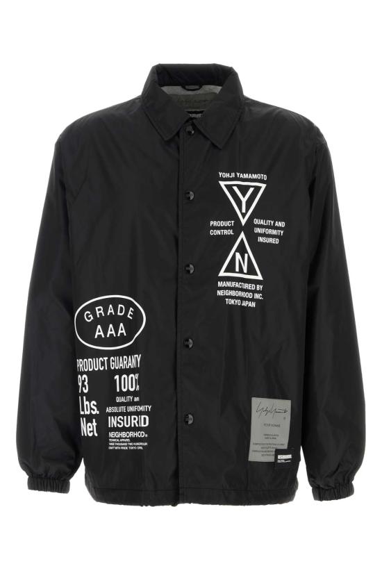 26SS 요지 야마모토 봄버 자켓 HKY91600 1 BLACK