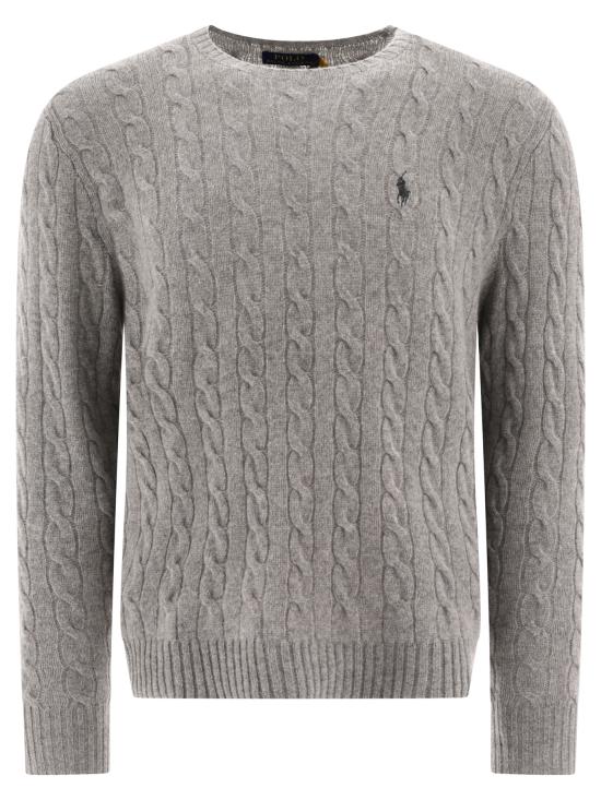 26FW 폴로 랄프로렌 케이블 니트 스웨터 710876762012FAWN GREY HEATHER