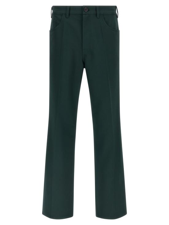 26FW 마르니 스트레이트 팬츠 MA339040BM GREEN