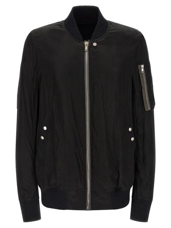 26SS 릭 오웬스 봄버 자켓 RI329940BM BLACK