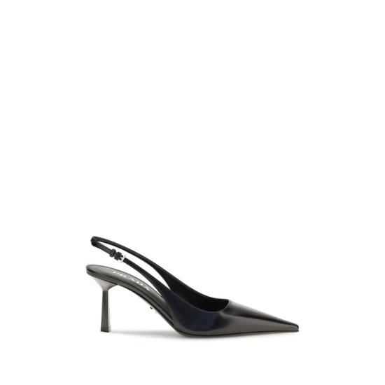 26FW 프라다 힐/펌프스 PR1I673OF075055F0002BB BLACK