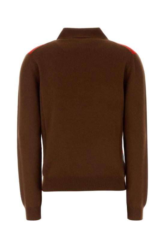 26FW 프라다 스웨터 P24G3PSOOO6519 F0CQJ BROWN - PRADA