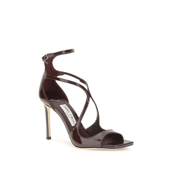 26FW 지미추 힐/펌프스 JIJ000178790DEEPMERLOTBB BROWN - JIMMY CHOO