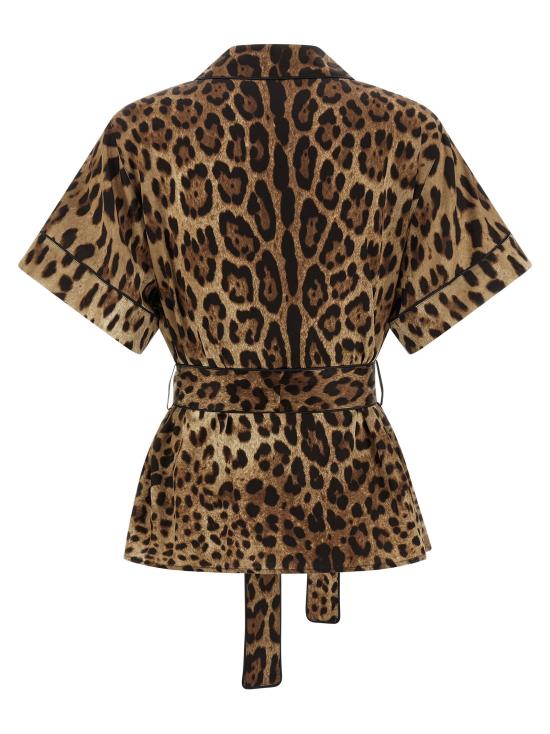 26SS 돌체앤가바나 블라우스 DO241340BM BROWN - DOLCE & GABBANA