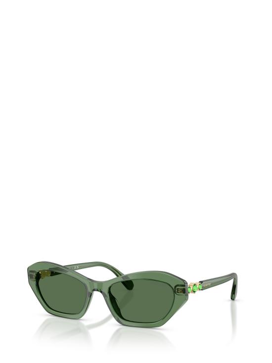 26FW 스와로브스키 선글라스 SK6048 108571 TRANSPARENT GREEN - SWAROVSKI