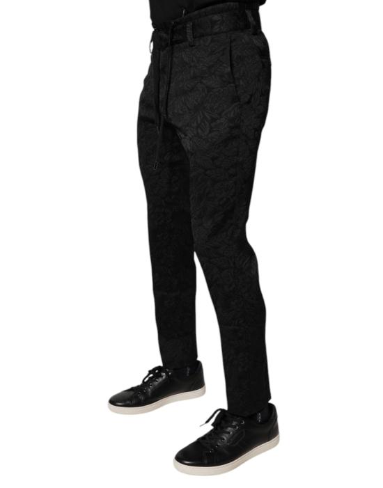  돌체앤가바나 스트레이트 팬츠 PAN75760 BLACK - DOLCE & GABBANA