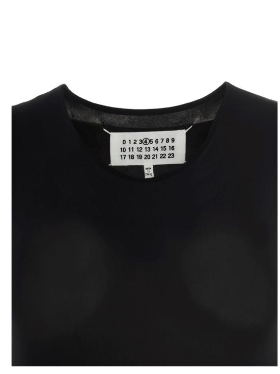 26FW 마르지엘라 바디수트 티셔츠 MA152016BM BLACK - MAISON MARGIELA