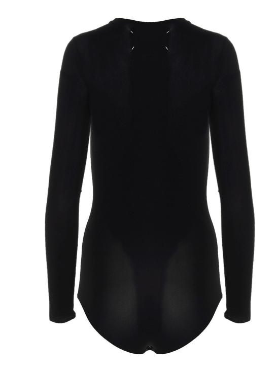 26FW 마르지엘라 바디수트 티셔츠 MA152016BM BLACK - MAISON MARGIELA