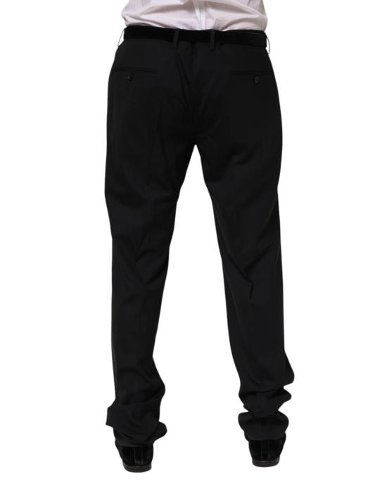  돌체앤가바나 스트레이트 팬츠 PAN76526 BLACK - DOLCE & GABBANA