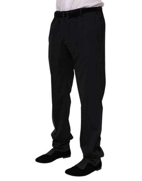  돌체앤가바나 스트레이트 팬츠 PAN76526 BLACK - DOLCE & GABBANA