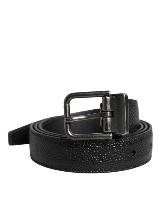  돌체앤가바나 가죽 벨트 BEL9343 BLACK