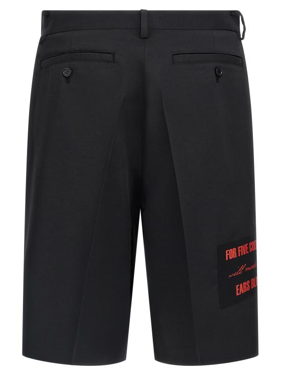  언더커버 숏팬츠 UN306876BM BLACK - UNDERCOVER