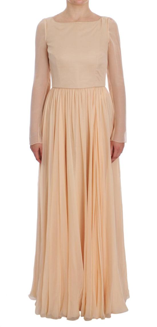  돌체앤가바나 롱 원피스 NOC10161 BEIGE