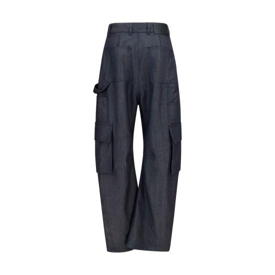 26FW 발렌시아가 스트레이트 팬츠 BAA002ADTUT444100BB BLUE - BALENCIAGA
