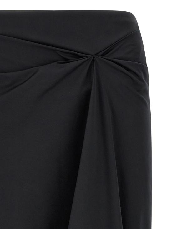 26SS 막스마라 롱 스커트 MA336171BM BLACK - MAX MARA