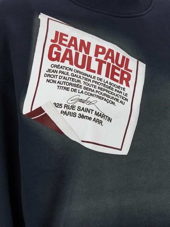 25FW 장 폴 고티에 긴팔 티셔츠 JE318524BM NAVY - JEAN PAUL GAULTIER