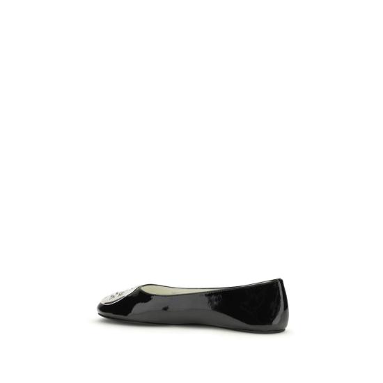 26SS 토리버치 플랫 슈즈 TO173536006BB BLACK - TORY BURCH