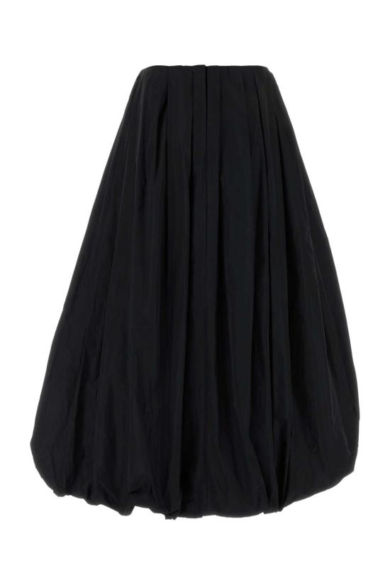 26FW 질샌더 롱 스커트 J03MA0343J70005 001 BLACK - JIL SANDER